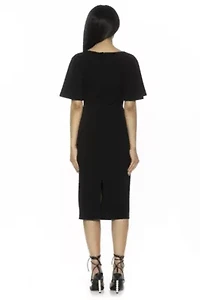 Ariah Flutter Sleeve Sheath Dress