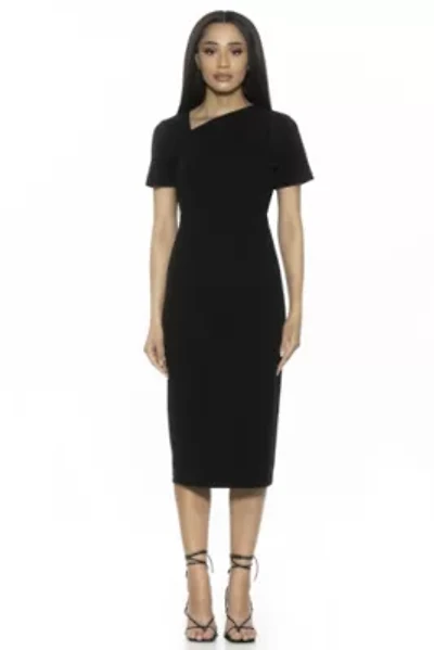 Angelica Asymmetric Sheath Dress