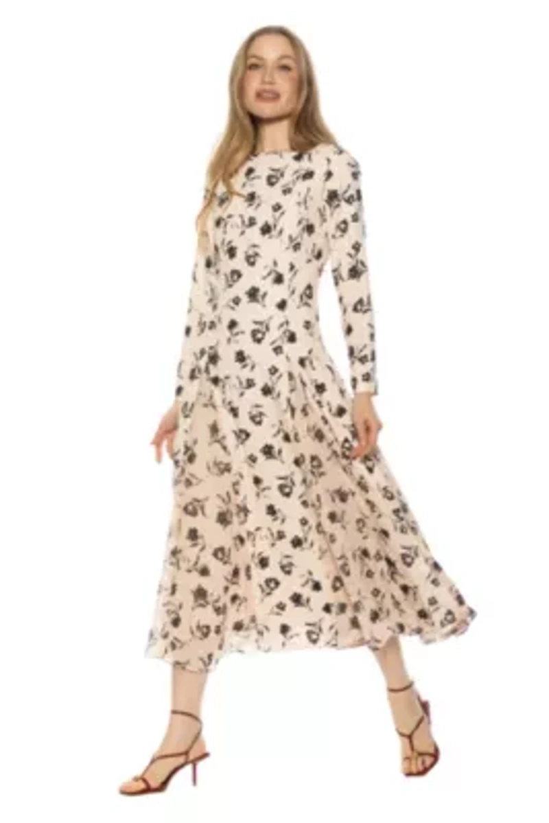 Elodie Boatceck Midi Dress