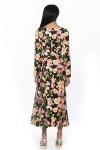 Elodie Crewneck Midi Dress