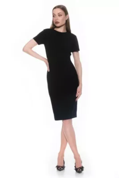 Faith Scoop Neck Midi Dress
