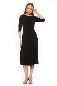 Jada Portrait Neck Maxi Dress