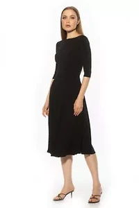 Jada Portrait Neck Maxi Dress