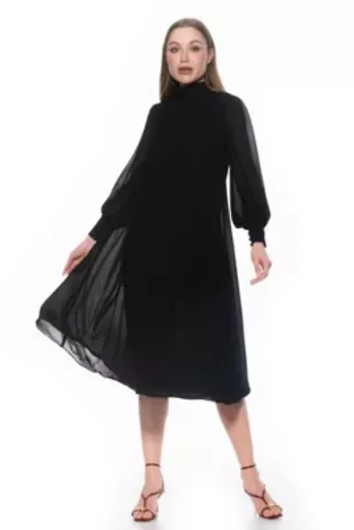 Kehlani Mockneck Dress
