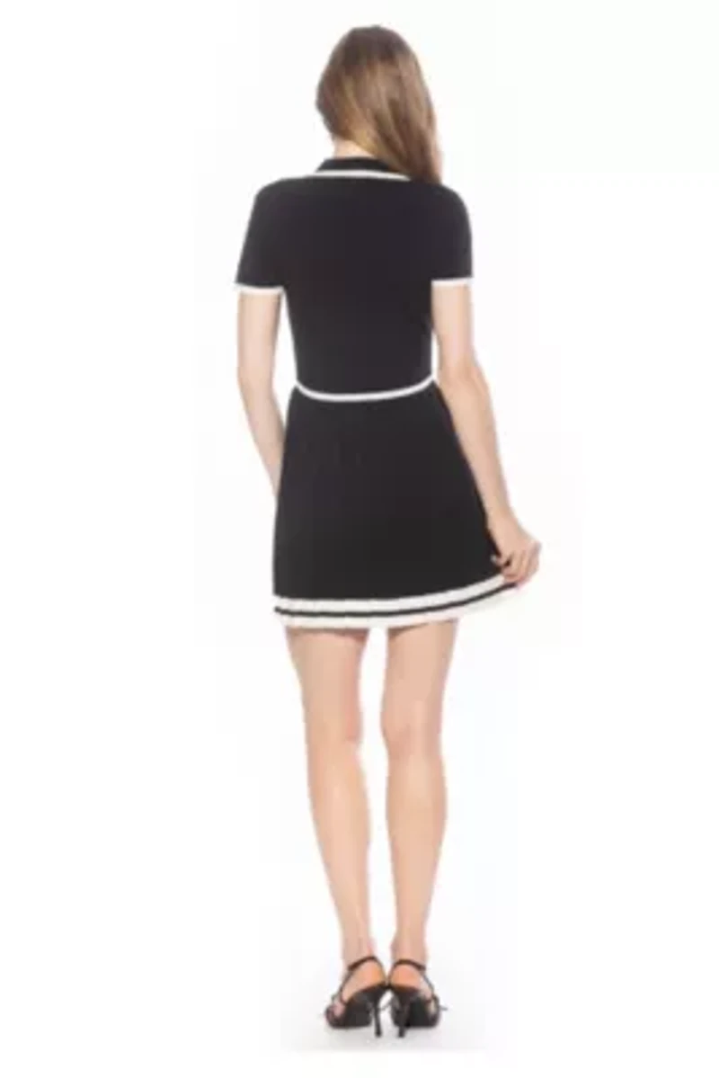 Jasmine Pleated Knit Dress
