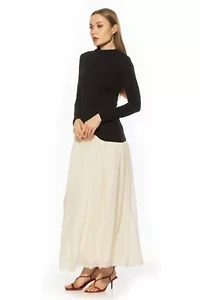 Dakota Crewneck Maxi Gown