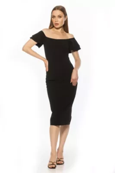 Winston Flutter Sleeve Sheath Dress