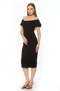 Winston Flutter Sleeve Sheath Dress