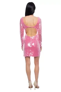 Sequin Mini Dress