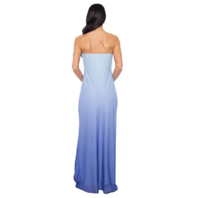 Ombre Chiffon Dress