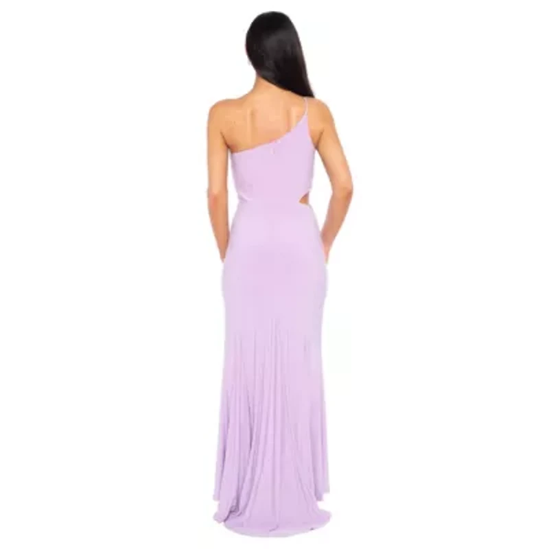 ONE SHOULDER LONG ITY DRESS