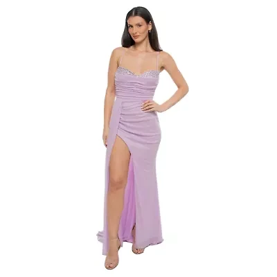 Glitter Rhinestone Gown