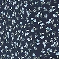 Juniors' Blouson Sleeve Floral Dress