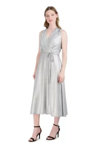 HALTER NECK MIDI DRESS