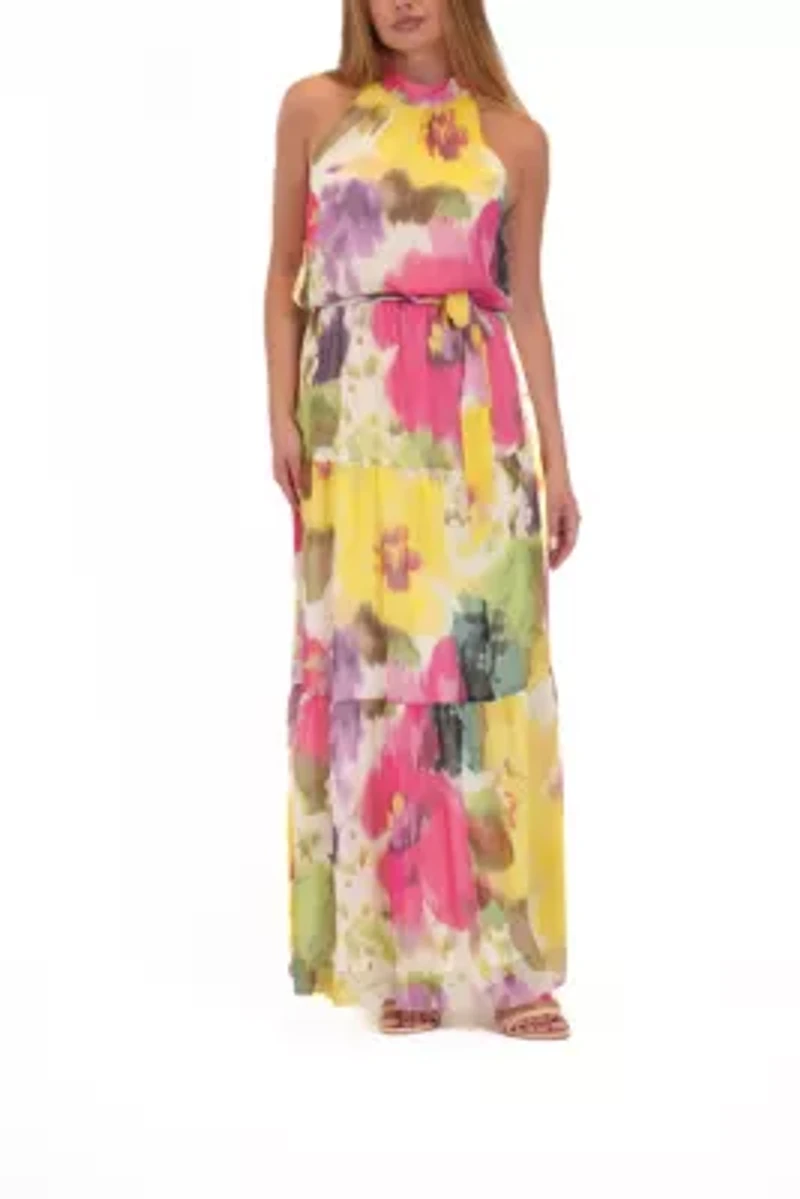 SLVLESS MOCK NECK MAXI