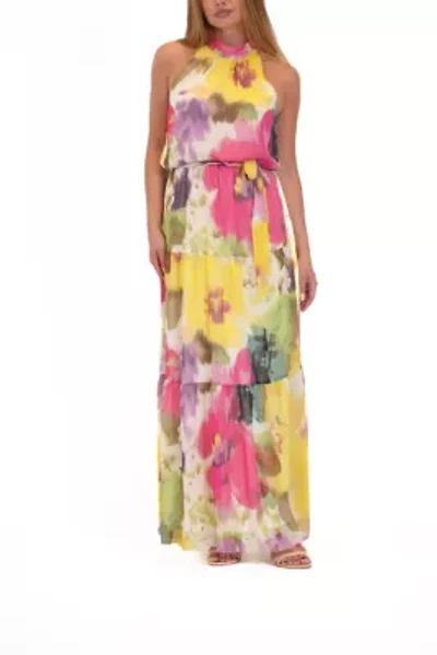 SLVLESS MOCK NECK MAXI