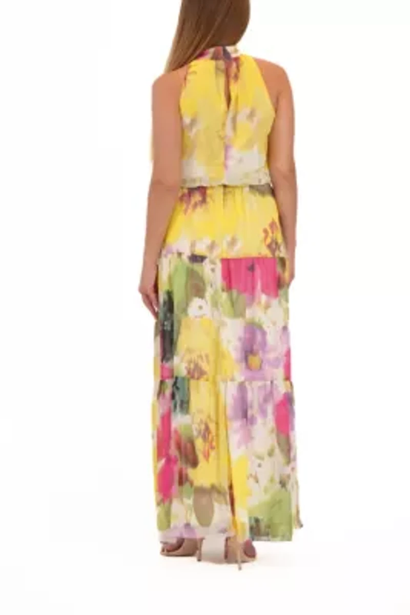 SLVLESS MOCK NECK MAXI