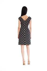 SLVLESS BOAT NECK MIDI