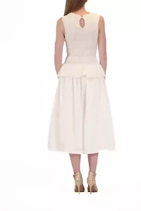 SCOOP NECK DRESS
