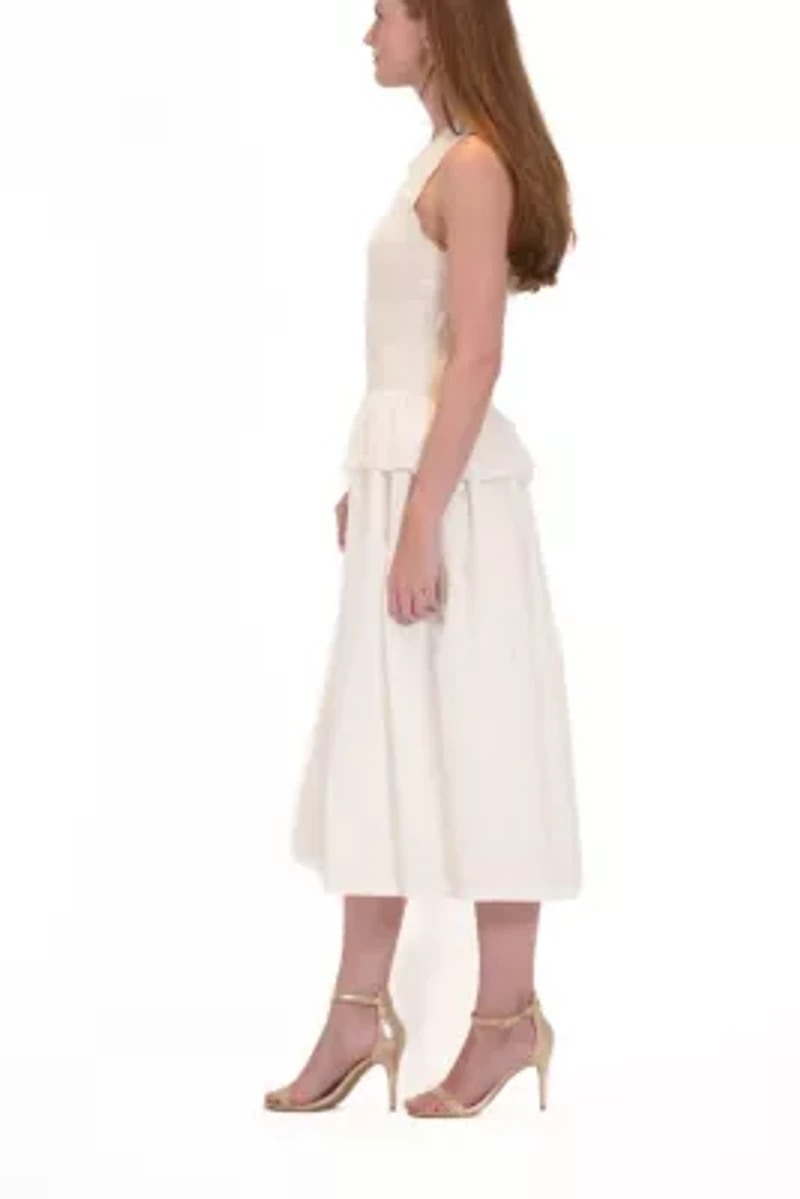 SCOOP NECK DRESS