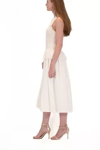 SCOOP NECK DRESS