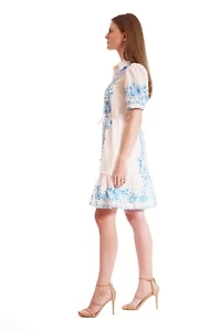 COLLARED SHIRT DRESS