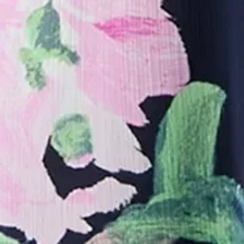 Women's Tie Waist Floral Printed Dress