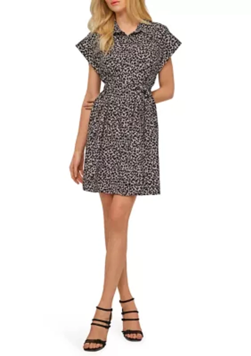 Women's Animal Printed A-Line Dress