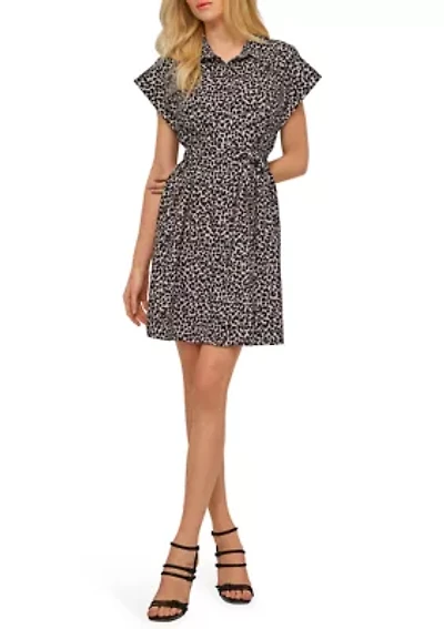 Women's Animal Printed A-Line Dress