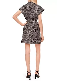 Women's Animal Printed A-Line Dress