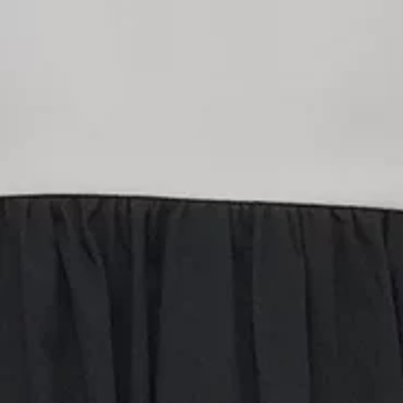 Women's Solid Square Neck Fit and Flare Dress