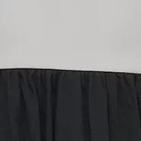 Women's Solid Square Neck Fit and Flare Dress