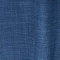 Women's V-Neck Denim Midi Dress