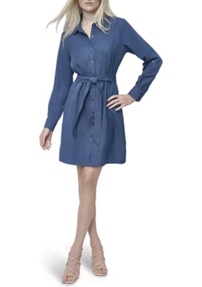 Women's Denim Shirtdress