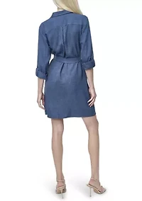 Women's Denim Shirtdress
