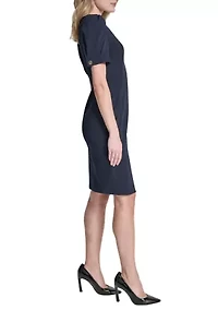 Women's Scuba Sheath Dress