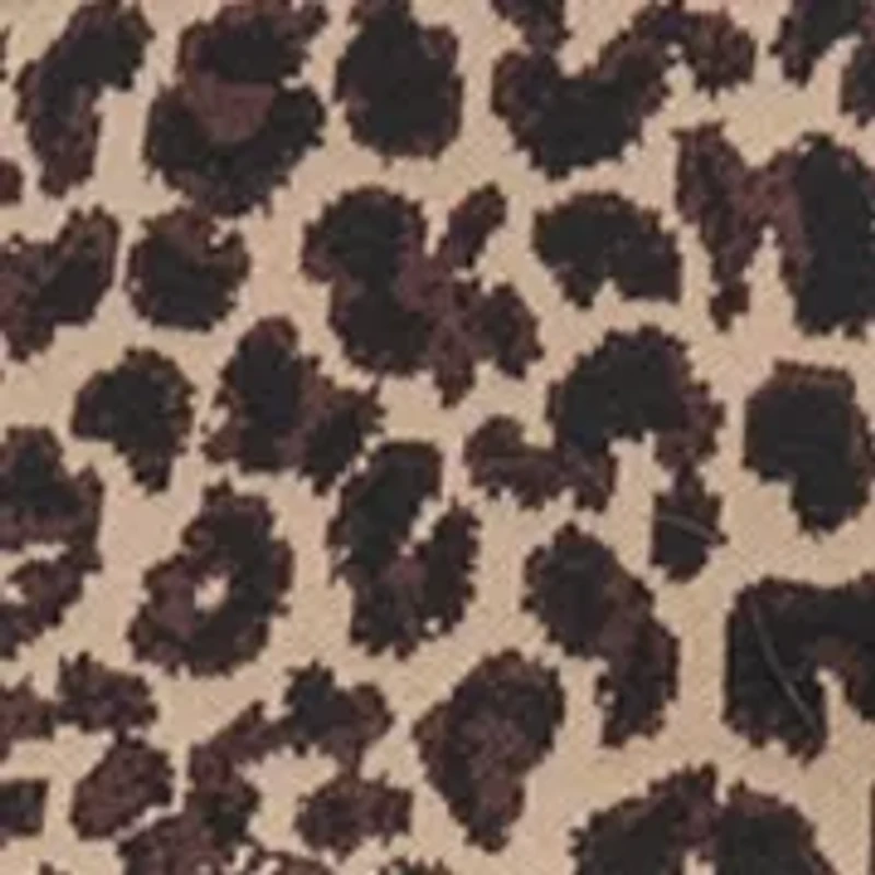 Women's Animal Print Sheath Sweater Dress