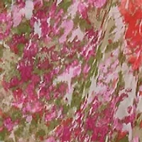 Women's Floral Printed V-Neck A-Line Dress