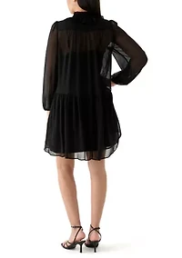 Women's Chiffon A-Line Dress