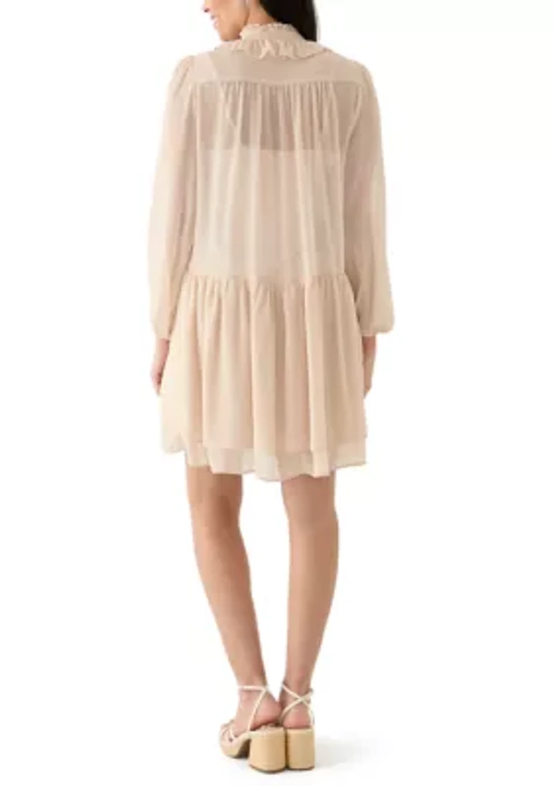 Women's Chiffon A-Line Dress