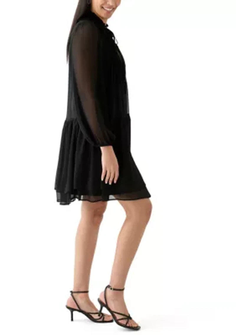 Women's Chiffon A-Line Dress