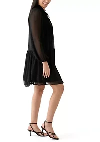 Women's Chiffon A-Line Dress