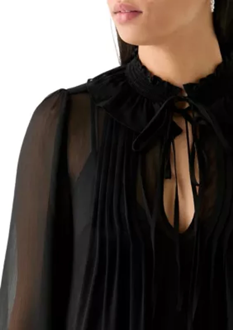 Women's Chiffon A-Line Dress