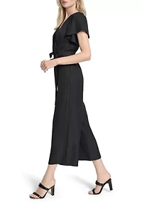 Women's Short Sleeve Jumpsuit