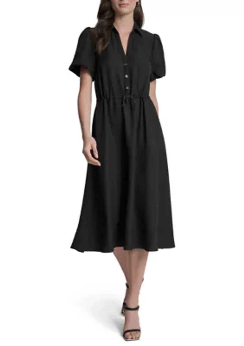 Women's Short Sleeve Shirtdress