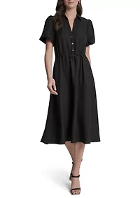 Women's Short Sleeve Shirtdress