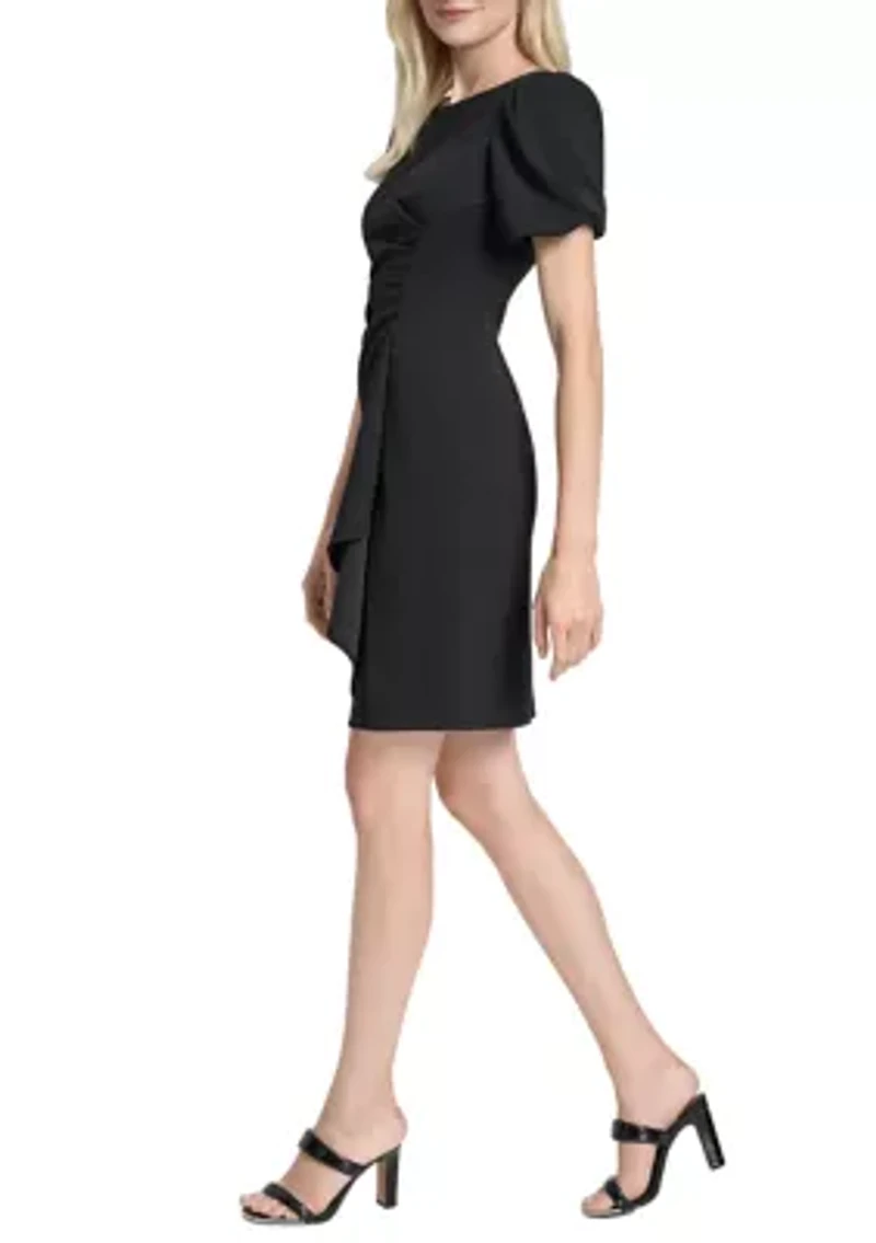 Women's Promo Scuba Mini Sheath Dress