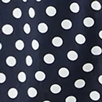 Women's 3/4 Sleeve Dot Print Midi Dress