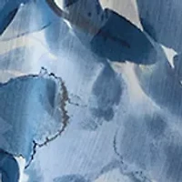 Women's Short Puff Sleeve Midi Wrap Dress