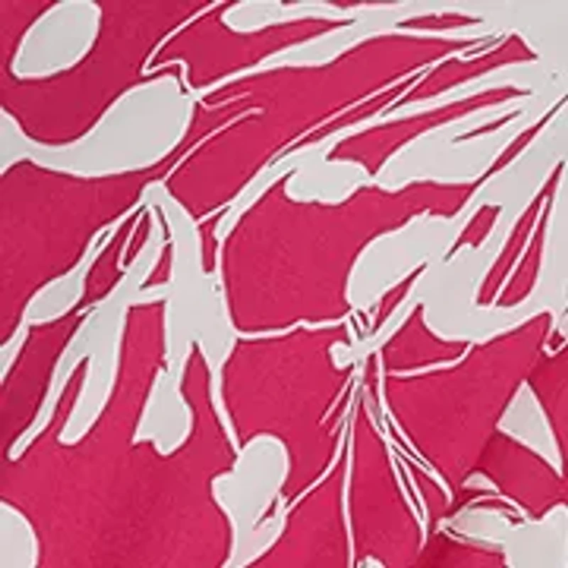 Women's Three-Quarter Sleeve Midi Dress